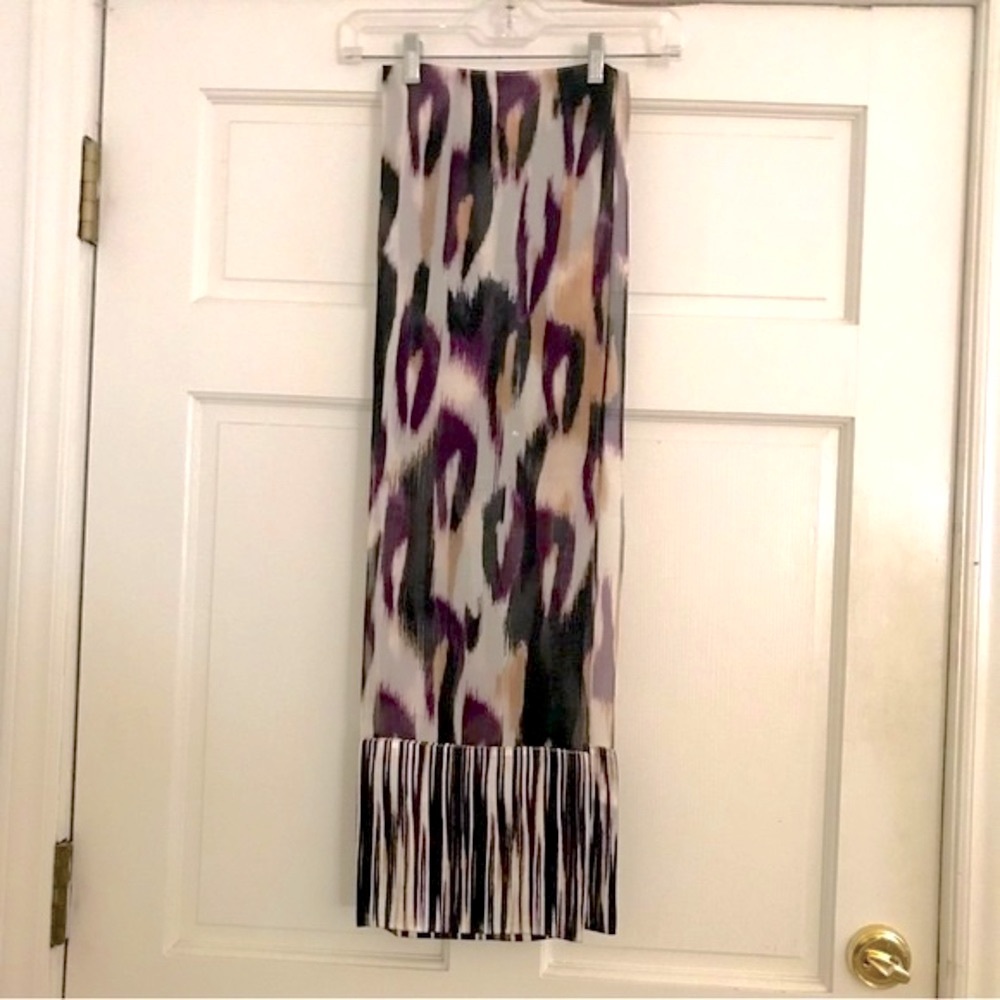 PER SE 100% Silk Scarf *Abstract Print* - Picture 4 of 10
